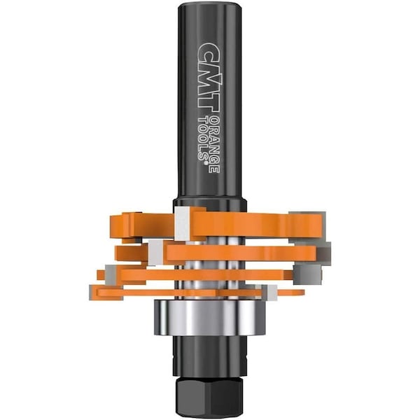 Slot Cutter Set 1-7/8" Diameter, 1/8" to 23/32" H, 1/2" Dpth, 3-3/16" L and 1/2" Shank